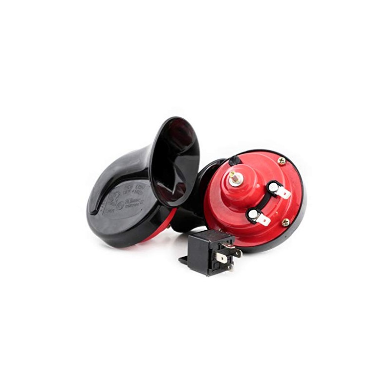 12V Pair 120dB Double Tone Horn for Motorcycle Truck Car