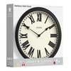JONES CLOCKS® 'Hackney' Wall Clock – Classic Round Clock in