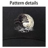 EDGMM Yin Yang Baseball Cap Unisex Dad Cap Adult Athleisure