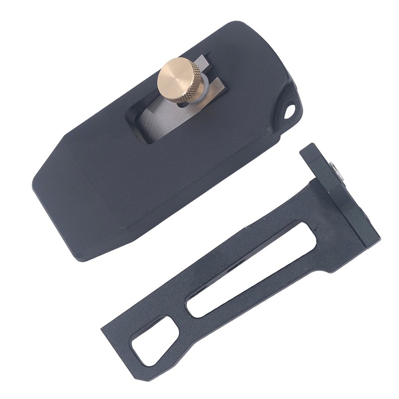2Pcs Chamfer Plane Aluminum Alloy Edge Trimmer Corner Banding Woodworking