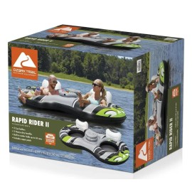 Bestway NEW - Ozark Trail Adult Unisex Rapid Rider II Double Inflatable River Tube Float