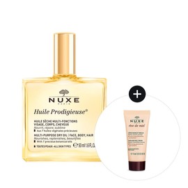 Nuxe Will Prodijuice Multi Dry Oil 50ml Special + Hand & Nail Cream 15ml 4074898 / 눅스 윌 프로디쥬스 멀티 드라이 오일 50ml 기획 +핸드 앤 네일 크림 15ml 4074898