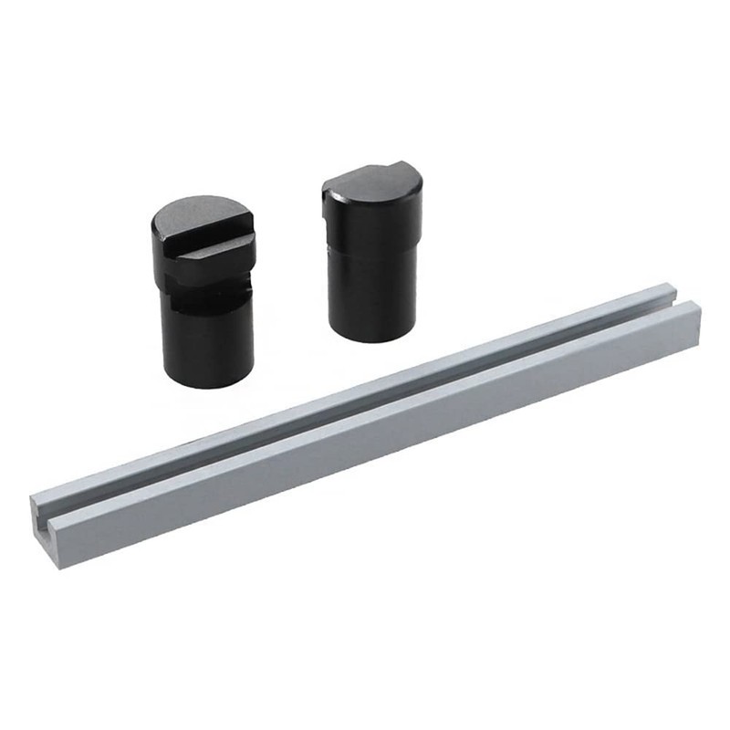 CENPEK 20mm Adjustable Limit Tenon Hole Baffle,Aluminum Alloy Positioning Planing