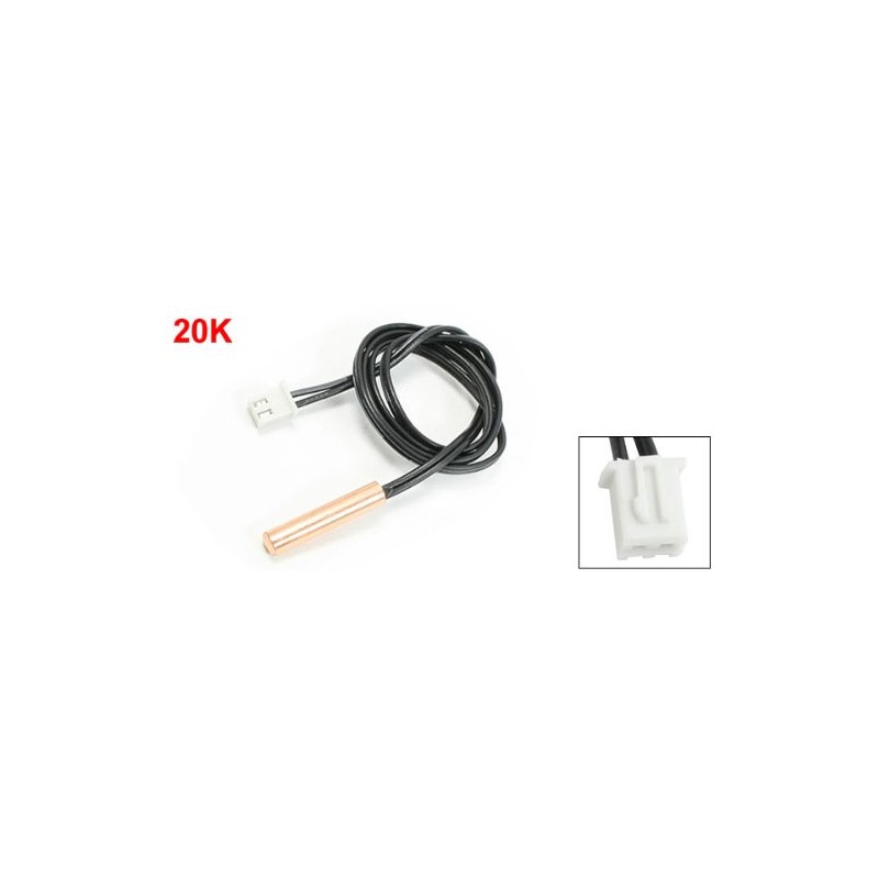 sourcingmap Air Conditioner Replacement Part 20K Copper Head Temperature Sensor