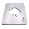 Bottle Openers, Ace of Spades, Credit Card Size, Stainless Steel,