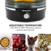 Elite Gourmet EFD319 Food Dehydrator, 5 BPA-Free 11.4" Trays Adjustable