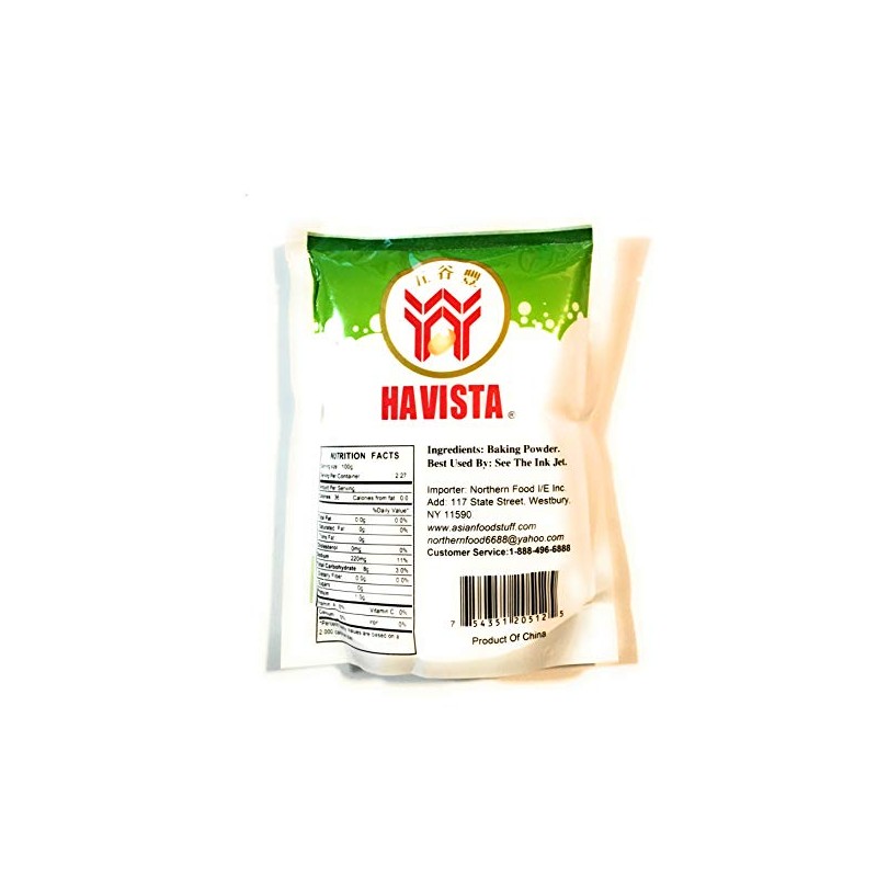 Havista Baking Powder 8 Oz(2 Pack)