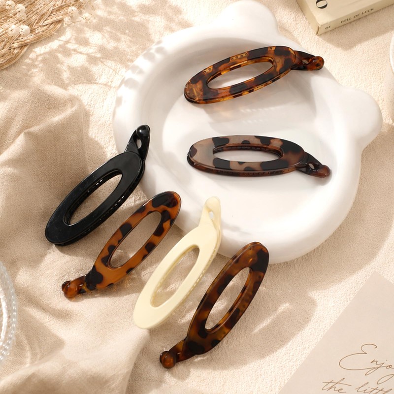 6 Pcs Banana Clips, 4.3 Inch Small Banana Hair Clips