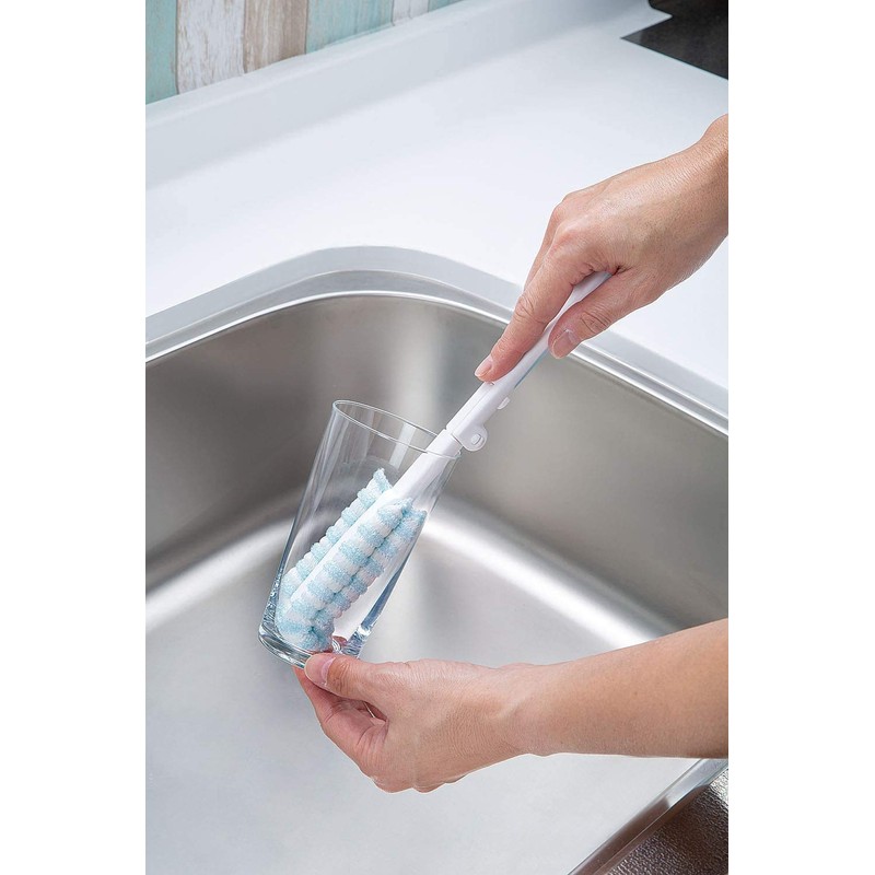 Mameita Bottle Wash Blue (Extended) Width 3.5 cm x Depth