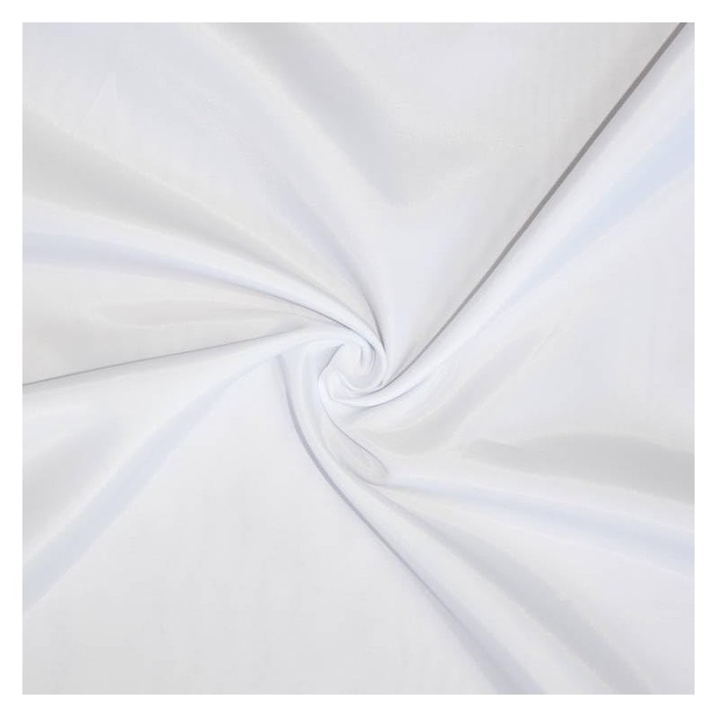 YISURE Split Shower Curtain for Bath Sliding Transfer Bench, White