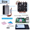 GeeekPi Ice Tower Plus Cooler for Raspberry Pi 5, Pi