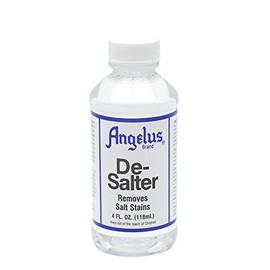 Angeus Desalter Salt & Stain Remover- Removes Salt Stains from Boots, Shoes, Car Seats, & More- 4oz