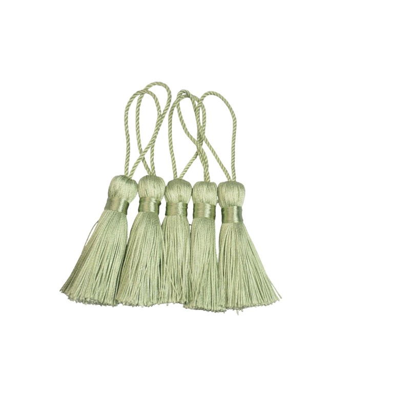 Makhry - 20 pezzi di nappe fatte a mano setose