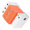3P 20kA-40kA 420vAC House Surge Protective Low voltage Arrester Device