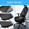 COWANIEE 2 PCS Soft Office Chair Cover, Washable Desk Chair