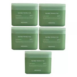 Mediheal 메디힐 티트리 트러블 패드 100매 5개 / 써클 Mediheal Tea Tree Trouble Pad 100 Sheets 5 Packs / Circle