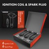 A-Premium Set of 6 Ignition Coil Pack and Iridium Spark