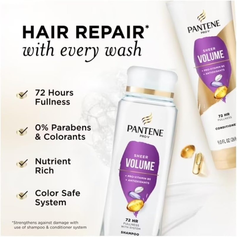 Pantene Ultimate Volume Set Shampoo y Acondicionador