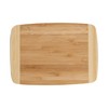 Joyce Chen Compact Burnished Bamboo Cutting Board, 5x7 Inches