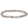 ELEDORO Stretch Bracelet Made of Real Gemstone Beads (6 mm)