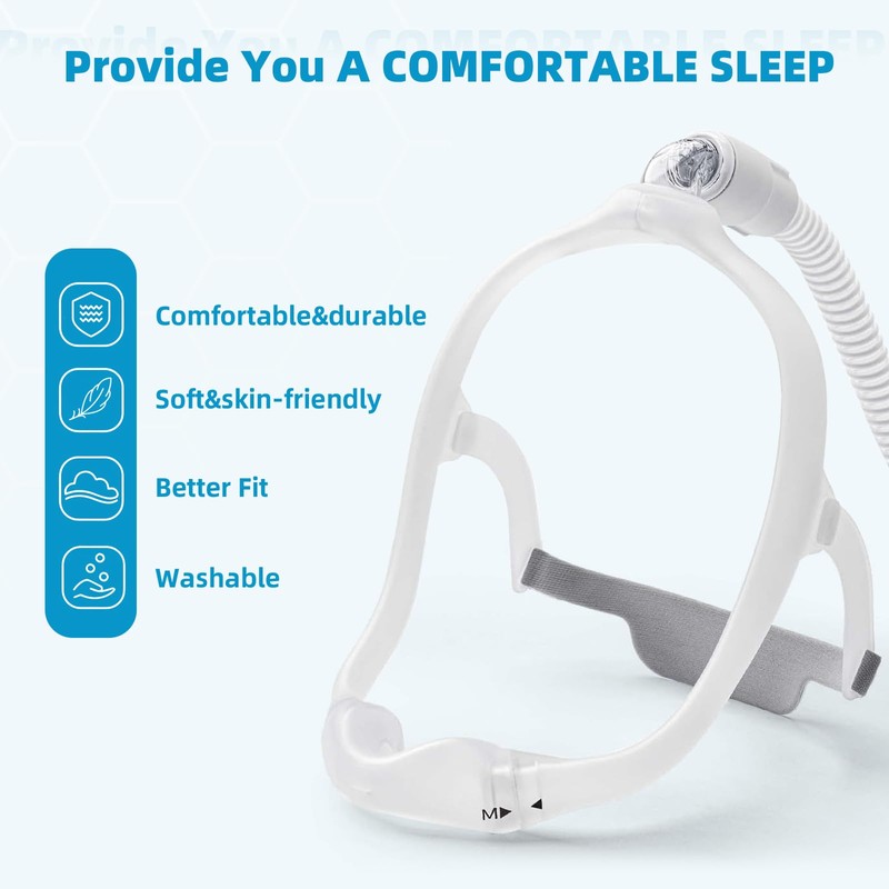 Anzorhal 2 Packs Replacement Headgear Strap with Arms for DreamWear