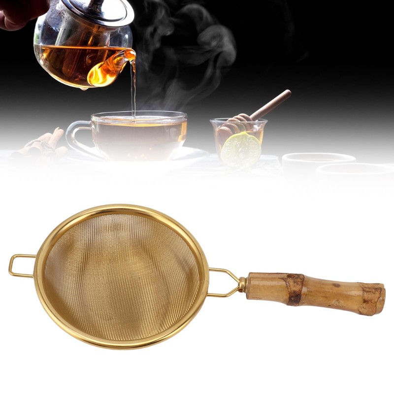 Fine Mesh Chai Tea Strainers, Stainless Steel Mesh Tea Infuser