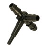 Maple Sap Tubing Tee Fittings, 5/16" barbed T (10 Pack)