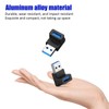 Gbformat USB to USB 3.1 Angled Connector 90 Degree Adapter