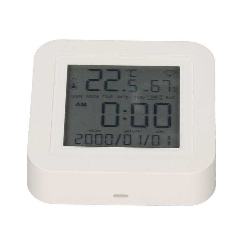 Smart WiFi Temperature Humidity Sensor 2.4GHz Wireless Phone Remote for