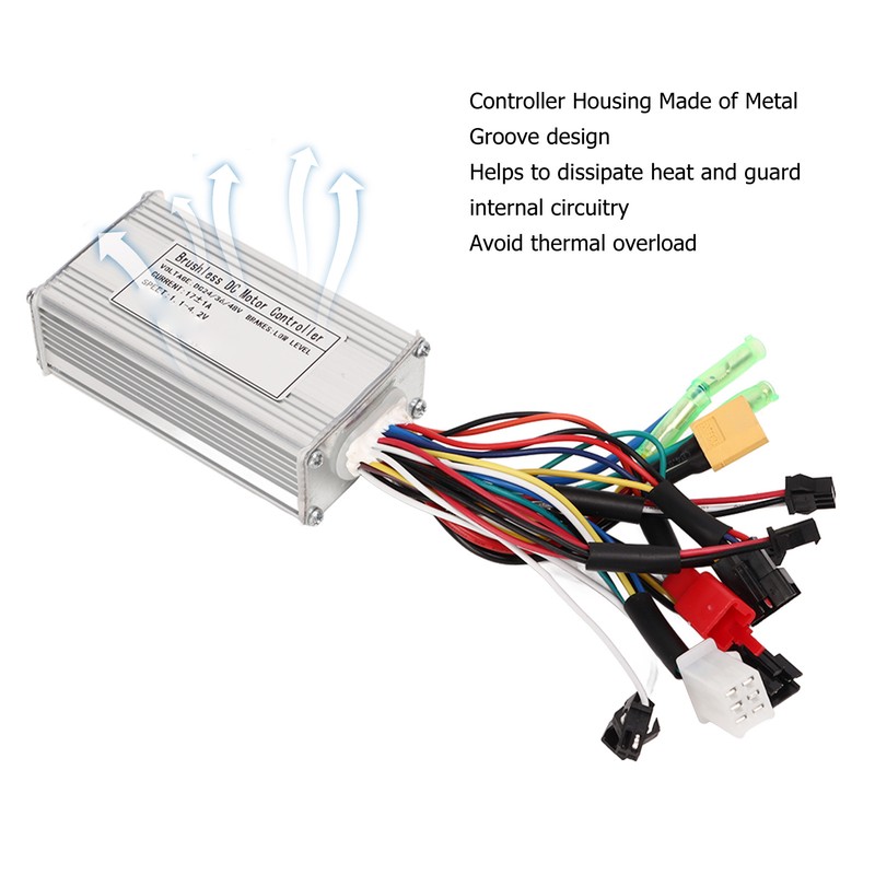 17A Electric Bike Controller Kit 8 Magnetic Assist Sensor Thumb