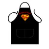 Iconic Aprons Super Chef, Polyester-Cotton, Multi-Colour, 90 x 69 x