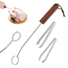 Lung Scraper of Chicken Processing Equipment & 2PCS Bone Tweezers