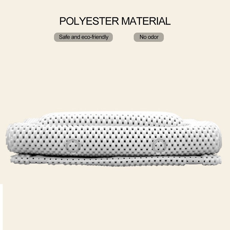 Soft Mesh Bath Pillow Fatigue Relief Relaxation Home Spa Bathtub
