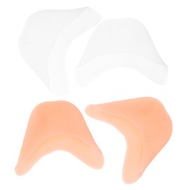 Baluue 1set Toe Sleeve Hidden Socks Toe Topper Socks High Heel Toe Pads Foot Accessory Ballet Toe Pads for Pointe Shoes Pointe Shoes Protectors Insoles for High Heels Toe Guards 2pairs
