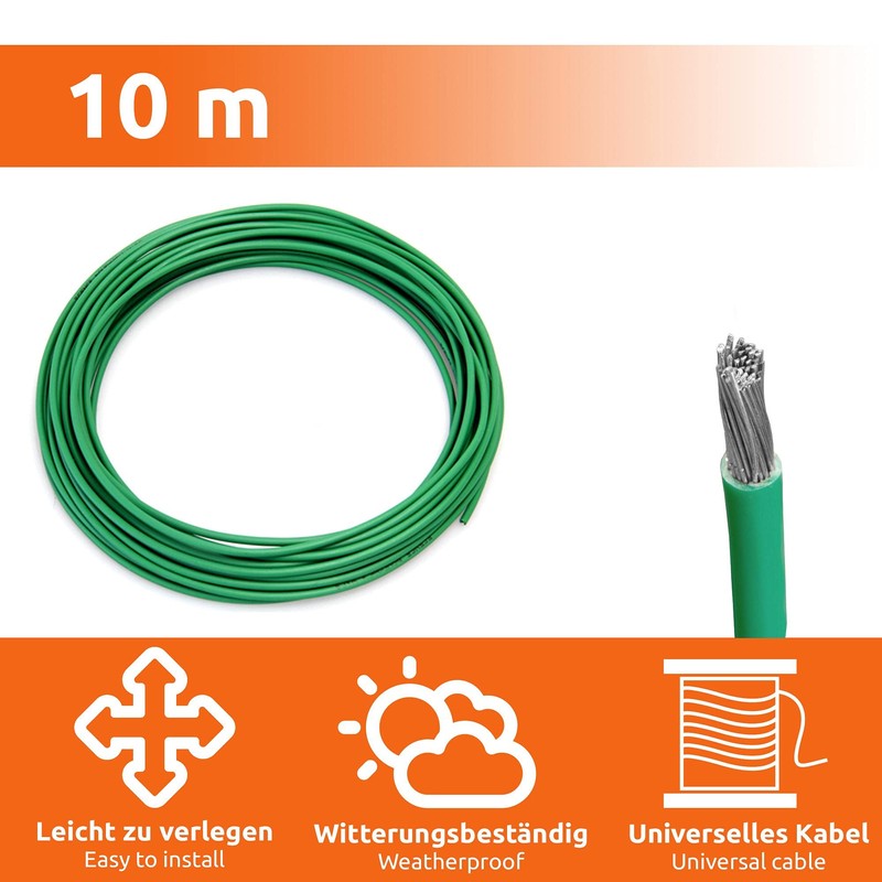 ECENCE Accessories & Repair kit for Robotic Lawn Mower, 10m