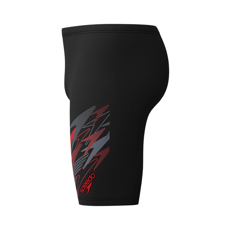 Speedo Medley Logo Jammer da Nuoto per Uomo, Nero, 38