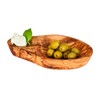 Schale ca. 16x10cm Olivenholz Dip Antipasti Unikat Olivenschale Holzschale Dekoschale