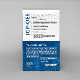 ICP-OES Triton 4 Pack Reef Seawater Analysis Test Kit