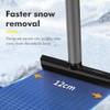 XTryfun Ice Scraper with Detachable Window Squeegee for Cars Windshield