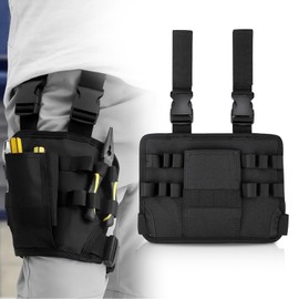 Werkzeugtasche Gürtel, Verstellbare Werkzeug Gürteltasche mit Mehreren Taschen Vielseitige Werkzeuggürtel Herren Tragbar Gürteltasche Arbeit für Schreiner Elektriker Techniker