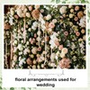 Chicken Wire for Floral Arrangements, 15.7"x157" Green PVC Coated Mesh