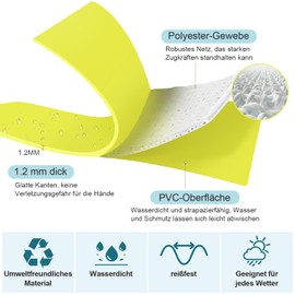 X XBEN Waterproof Recall Lead for Dogs, 15 m Rubberised Recall Lead with Lockable Carabiner, Dog Lead for Small, Medium, Large Dogs, Robust Training Lead with Hand Loop