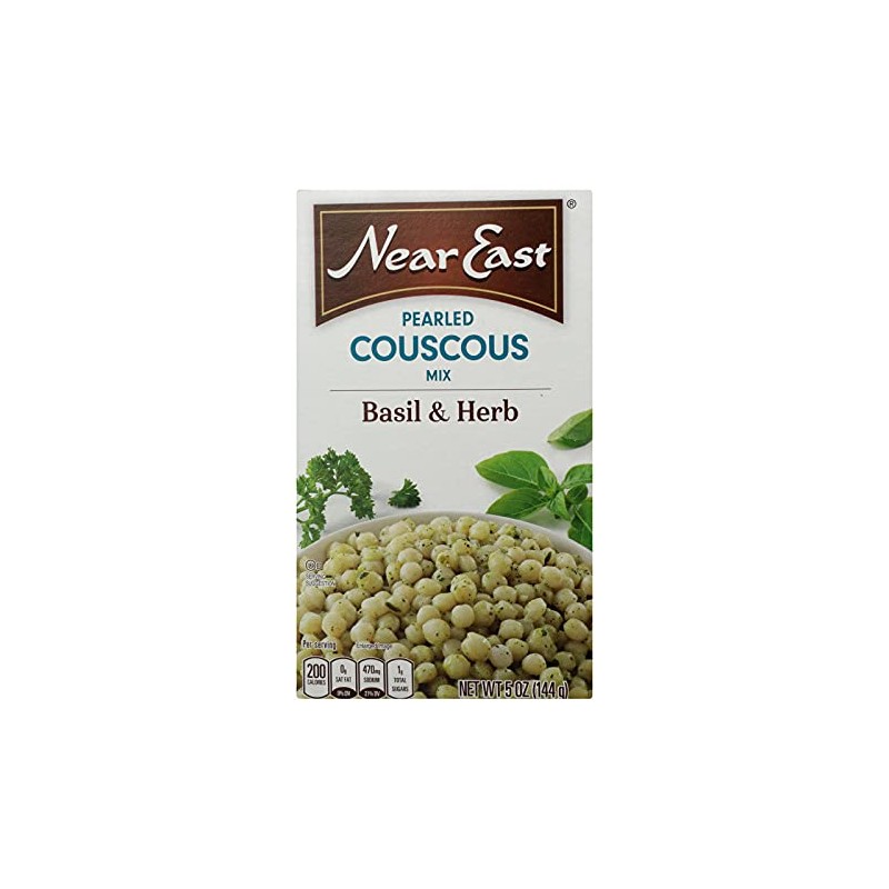 Near East Basil and Herb Pearled Couscous Mix, 5 Ounce