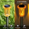 Luces solares para jardín DenicMic CL-XDC impermeables color naranja 10