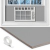 Powrocket Window Air Conditioner Surround Foam Insulation Panels,Window AC Side