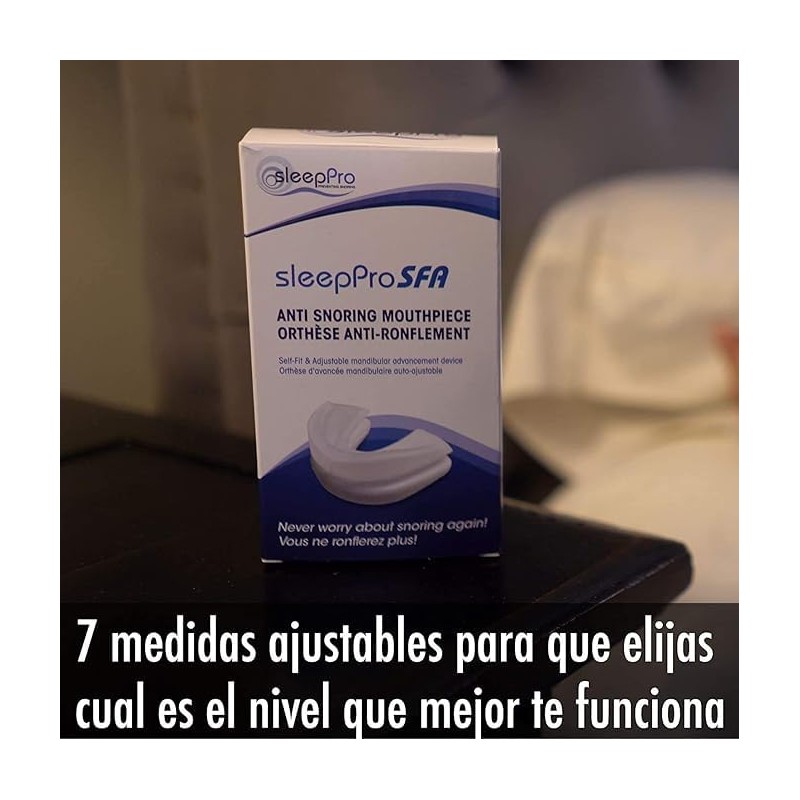 SleepPro aparato para dejar de Roncar y Evitar la Apnea