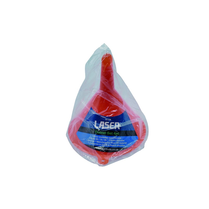 Laser 5728 Funnel Set 4pc
