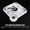 Thermaltake Ventilador CT120 ARGB para PC, Blanco, Paquete de 2
