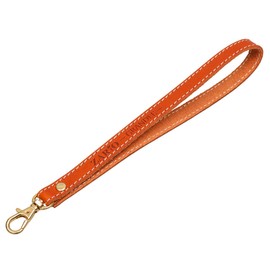 Zario Grande ZAG-201S Hand Strap, Cowhide Tochigi Leather, Made in Japan (Orange)