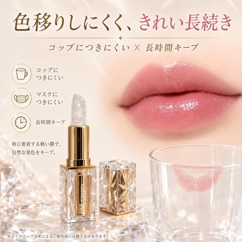 Lynlyulinger Temperature Changing Lipstick, Color Changing Lipstick, Jelly Lipstick, Glossy